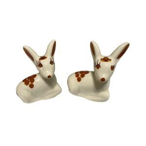 Vintage Deer Fawn Bambi Salt and Pepper Shakers